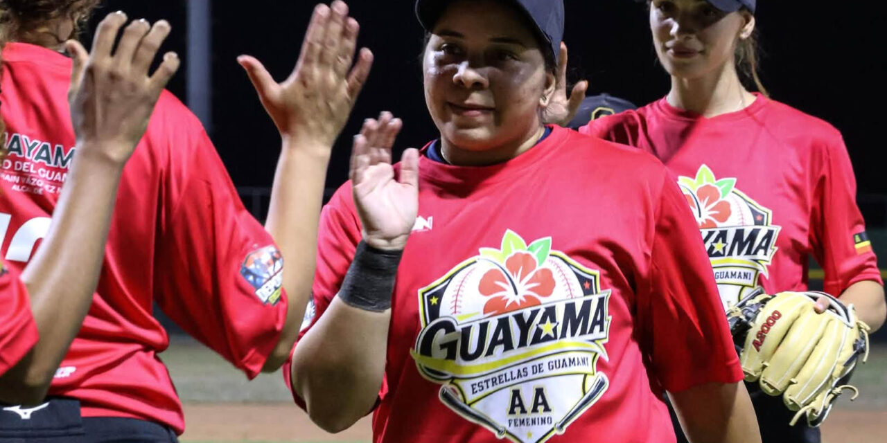 Utuado y Guayama se consolidan en el liderato del Béisbol Femenino