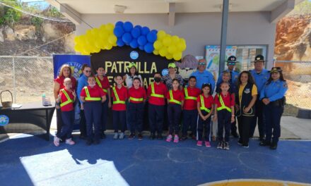 Estudiantes de Guánica se convierten en Patrulleritos Escolares