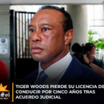 Tiger Woods pierde su licencia de conducir por cinco años tras acuerdo judicial