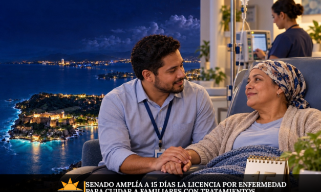 Senado amplía a 15 días la licencia por enfermedad para cuidar a familiares con tratamientos prolongados