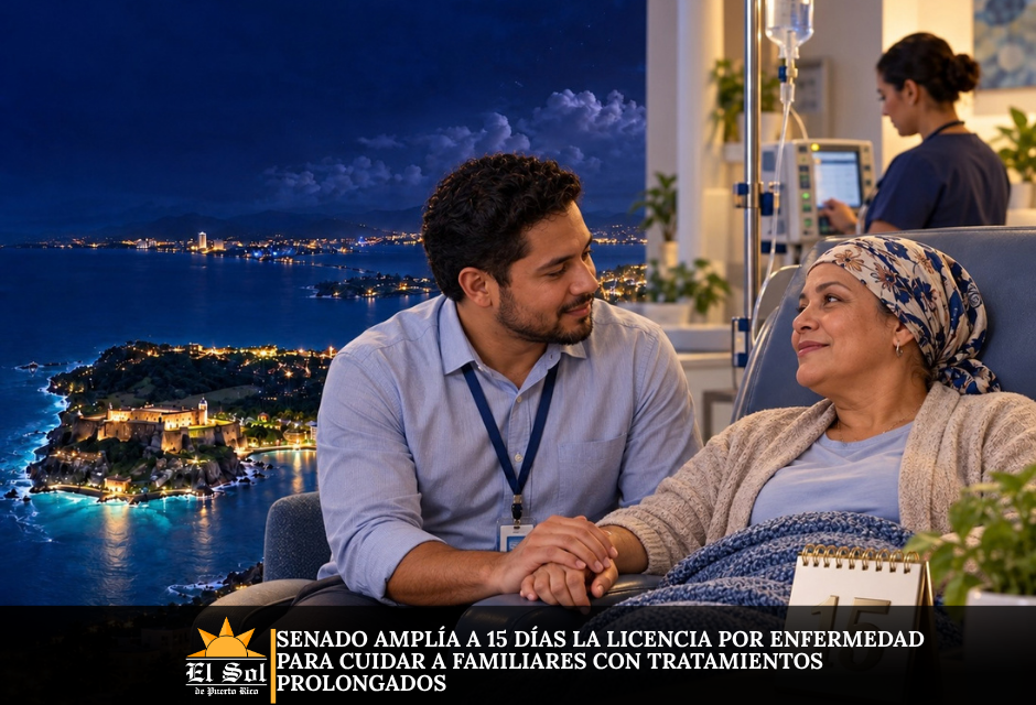 Senado amplía a 15 días la licencia por enfermedad para cuidar a familiares con tratamientos prolongados