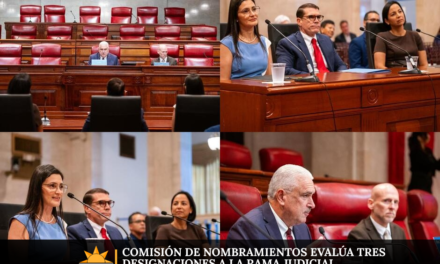 Comisión de Nombramientos evalúa tres designaciones a la Rama Judicial