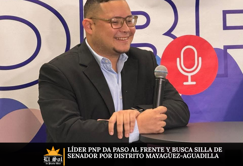 Líder PNP da paso al frente y busca silla de Senador por Distrito Mayagüez-Aguadilla