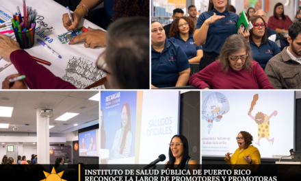 Instituto de Salud Pública de Puerto Rico reconoce la labor de promotores y promotoras de salud comunitaria con “Recargar para Cuidar”
