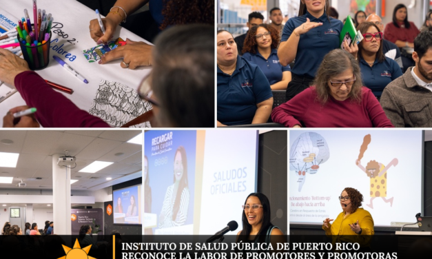 Instituto de Salud Pública de Puerto Rico reconoce la labor de promotores y promotoras de salud comunitaria con “Recargar para Cuidar”