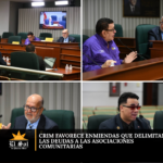 CRIM favorece enmiendas que delimitan las deudas a las asociaciones comunitarias