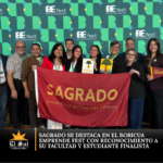 Sagrado se destaca en el Boricua Emprende Fest con reconocimiento a su facultad y estudiante finalista