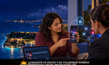 ¿Grabaste un delito y no colaboras? Podrías enfrentar cargos, según nueva ley
