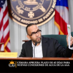 Cámara aprueba plazo de 45 días para nuevas conexiones de agua de la AAA