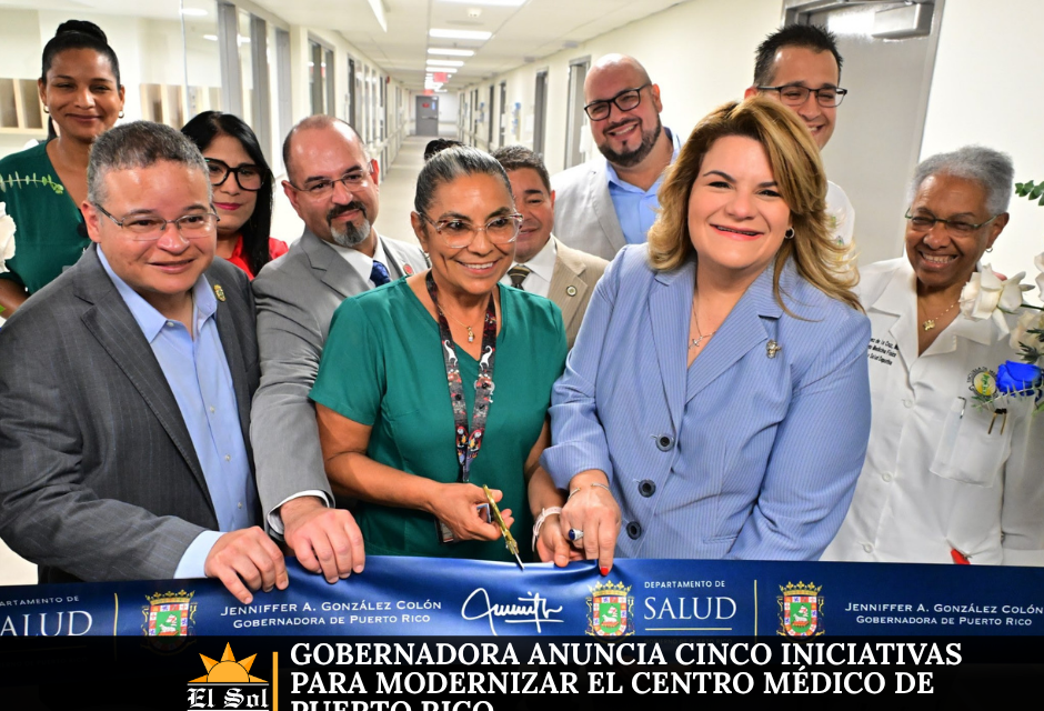 Gobernadora anuncia cinco iniciativas para modernizar el Centro Médico de Puerto Rico