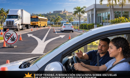 DTOP tendrá jurisdicción exclusiva sobre escuelas de conductores de vehículos livianos