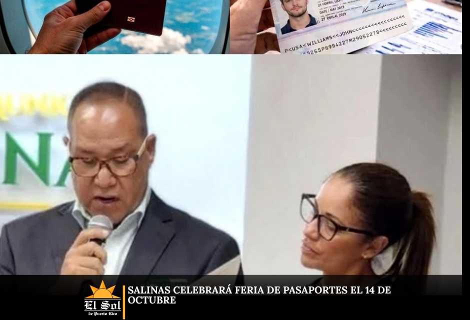 Salinas celebrará Feria de Pasaportes el 14 de octubre
