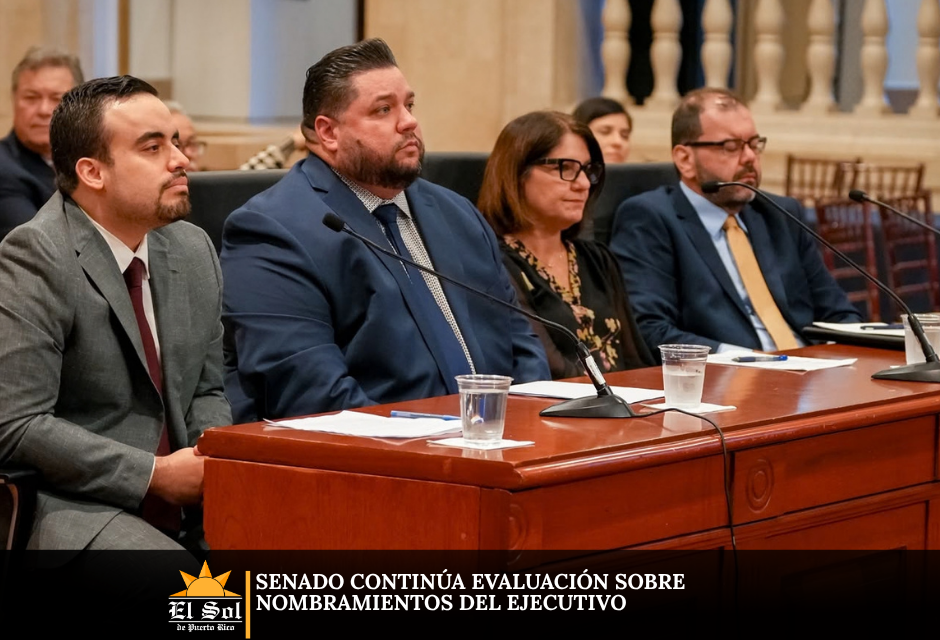 Senado continúa evaluación sobre nombramientos del Ejecutivo