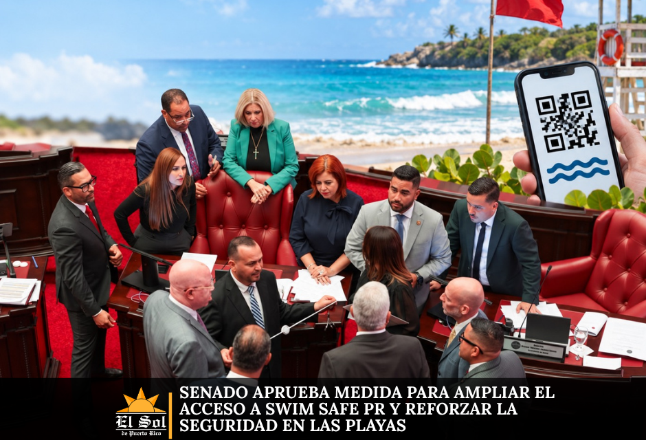 Senado aprueba medida para ampliar el acceso a Swim Safe PR y reforzar la seguridad en las playas