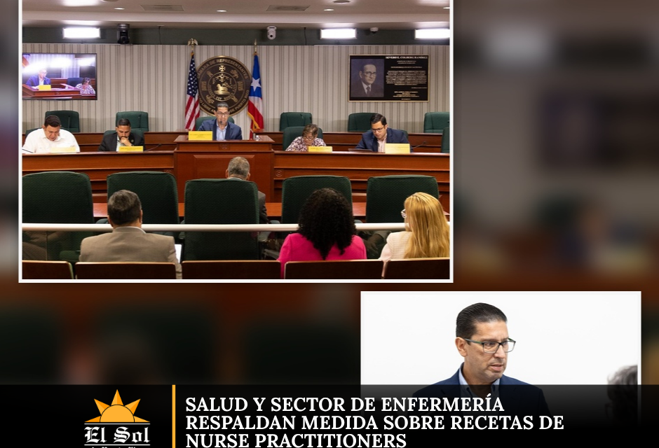 Salud y sector de enfermería respaldan medida sobre recetas de nurse practitioners