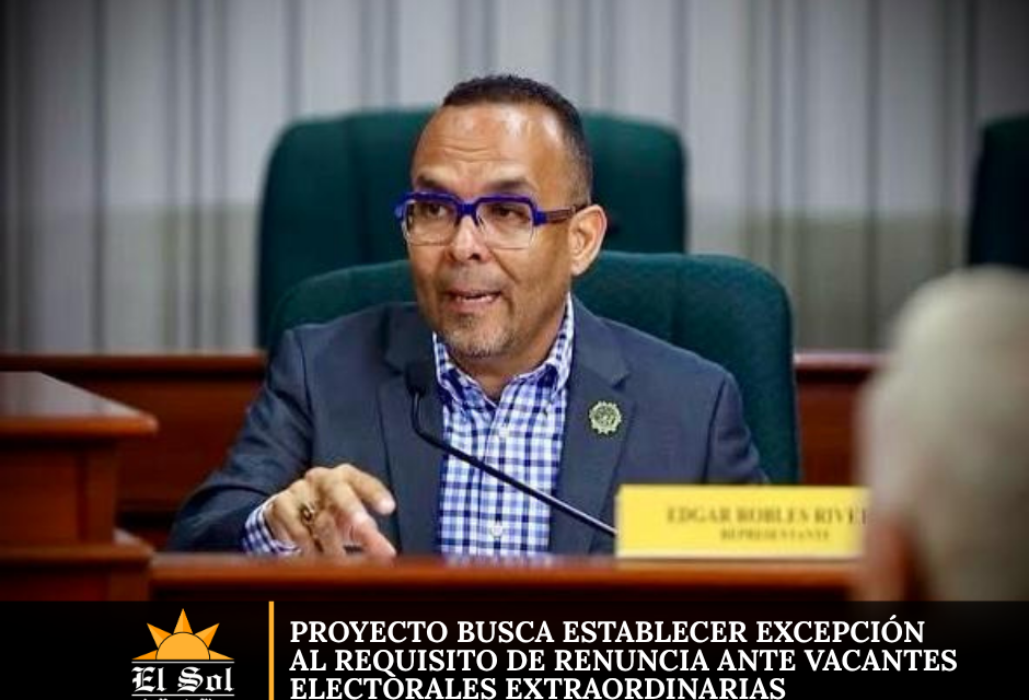Proyecto busca establecer excepción al requisito de renuncia ante vacantes electorales extraordinarias