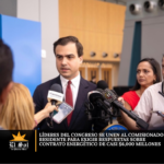 Líderes del Congreso se unen al Comisionado Residente para exigir respuestas sobre contrato energético de casi $6,000 millones