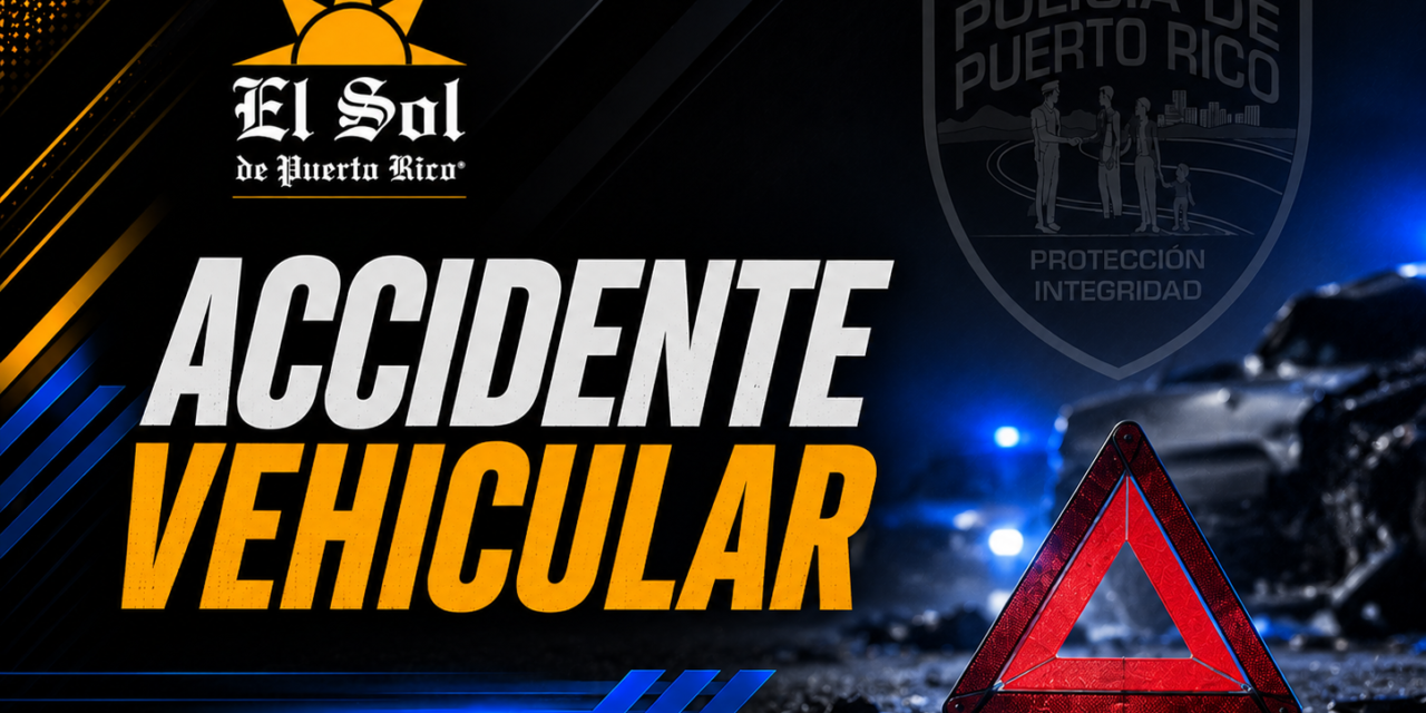 Peatón de 65 años queda en condición crítica tras accidente en Juana Díaz