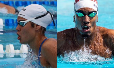 LAI: Eva Andrade y Reymer Álvarez dominan la segunda clasificatoria de natación