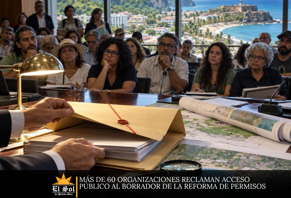 Más de 60 organizaciones reclaman acceso público al borrador de la reforma de permisos