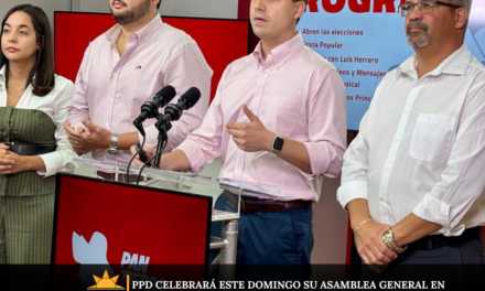 PPD celebrará este domingo su Asamblea General en Ponce