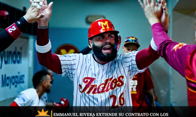 Emmanuel Rivera extiende su contrato con los Indios de Mayagüez