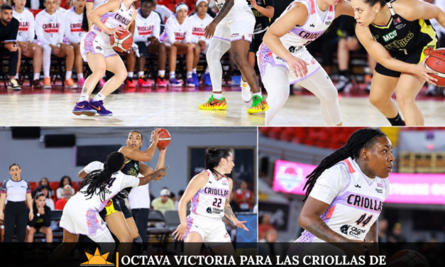 Octava victoria para las Criollas de Caguas