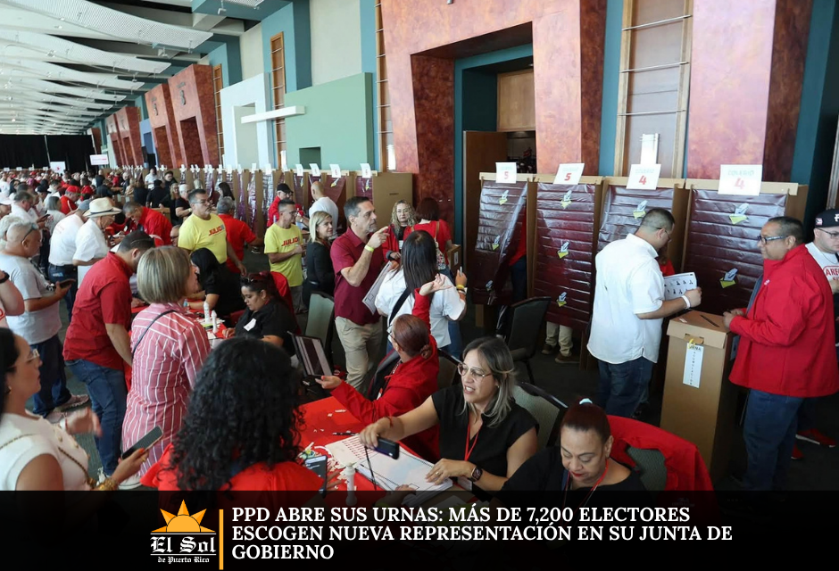PPD abre sus urnas: más de 7,200 electores escogen nueva representación en su Junta de Gobierno