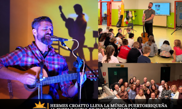 Hermes Croatto lleva la música puertorriqueña al pueblo natal de su padre en Italia