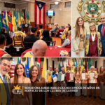 Senadora Jamie Barlucea reconoce 90 años de servicio de los Clubes de Leones