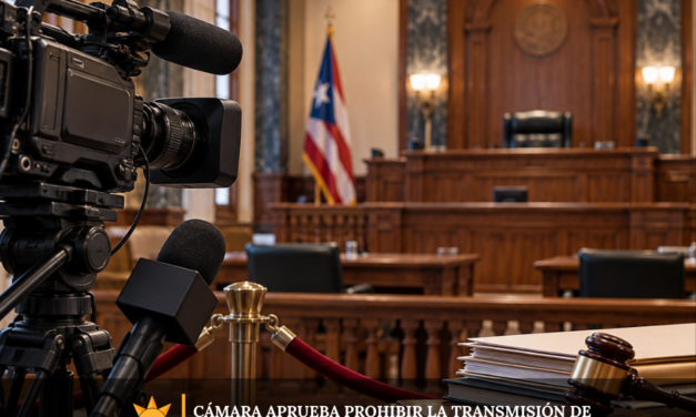 Cámara aprueba prohibir la transmisión de vistas judiciales sobre evidencia