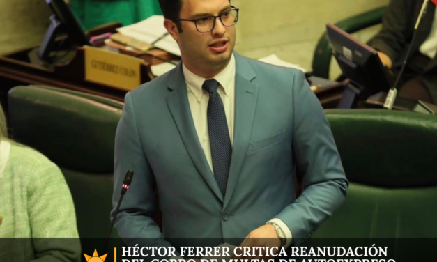Héctor Ferrer critica reanudación del cobro de multas de AutoExpreso