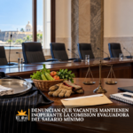 Denuncian que vacantes mantienen inoperante la Comisión Evaluadora del Salario Mínimo