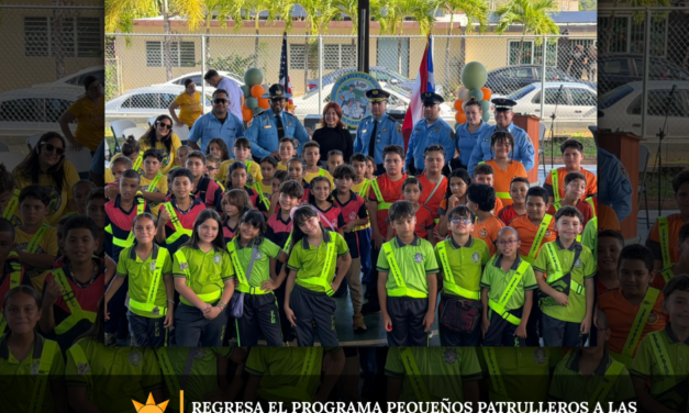 Regresa el programa Pequeños Patrulleros a las escuelas públicas