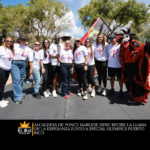 Alcaldesa de Ponce Marlese Sifre recibe la Llama de la Esperanza junto a Special Olympics Puerto Rico
