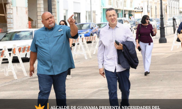 Alcalde de Guayama presenta necesidades del municipio al defensor de las Personas con Impedimentos