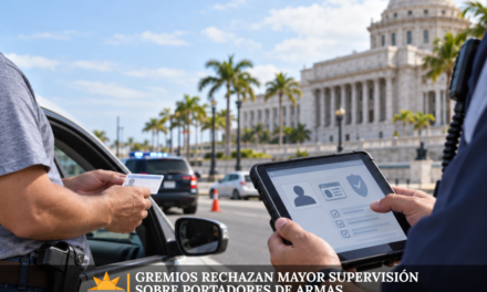 Gremios rechazan mayor supervisión sobre portadores de armas