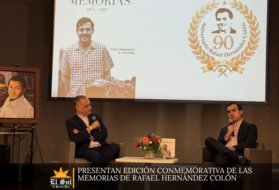 Presentan edición conmemorativa de las memorias de Rafael Hernández Colón