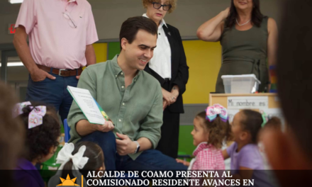 Alcalde de Coamo presenta al comisionado residente avances en proyectos de revitalización