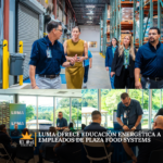 LUMA ofrece educación energética a empleados de Plaza Food Systems