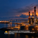 New Fortress advierte posible interrupción en el suministro de gas natural