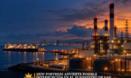 New Fortress advierte posible interrupción en el suministro de gas natural