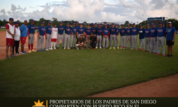 Propietarios de los Padres de San Diego comparten con Puerto Rico en el Premundial Sub-18