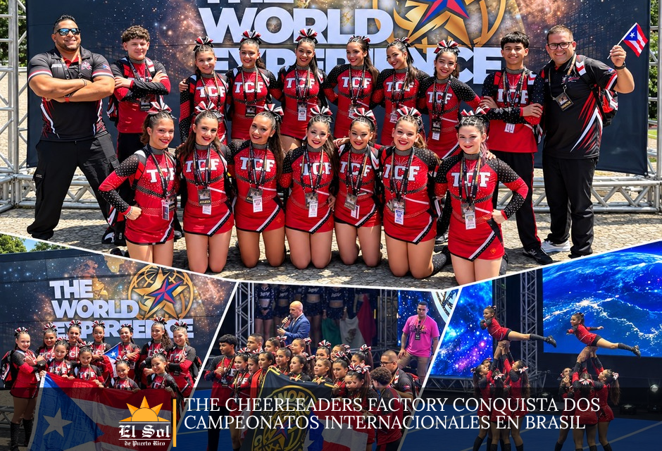The Cheerleaders Factory conquista dos campeonatos internacionales en Brasil