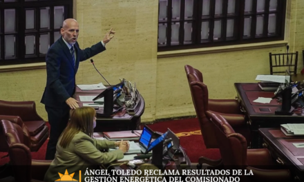 Ángel Toledo reclama resultados de la gestión energética del comisionado residente