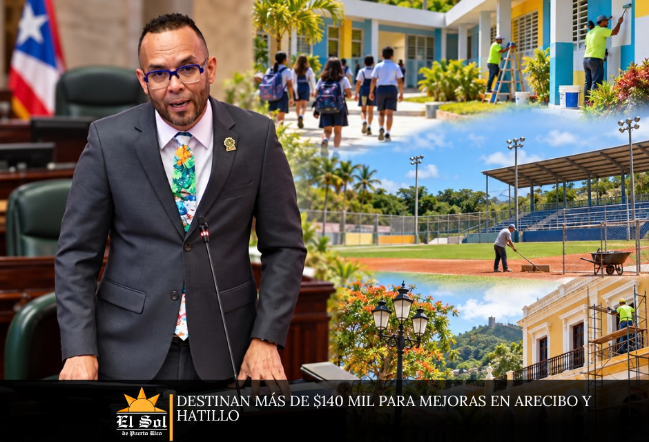 Destinan más de $140 mil para mejoras en Arecibo y Hatillo