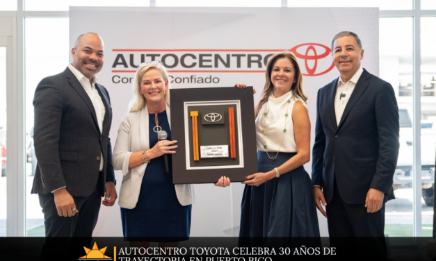 Autocentro Toyota celebra 30 años de trayectoria en Puerto Rico