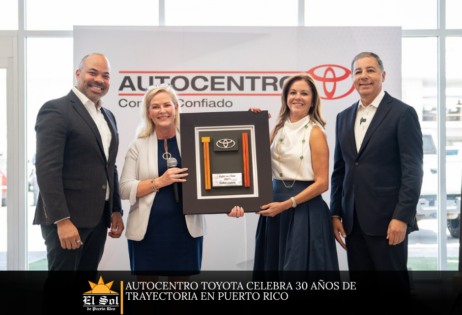 Autocentro Toyota celebra 30 años de trayectoria en Puerto Rico