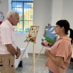 Hombre descubre a sus 79 años su talento para la pintura
